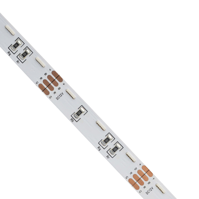 Zij die RGB LEIDENE Strooklichten, LEIDENE van 020Led SMD Buigenibele Stroken 60 Leds/M . uitzenden