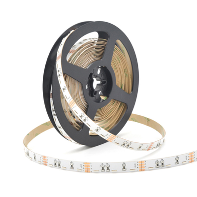 Zij die RGB LEIDENE Strooklichten, LEIDENE van 020Led SMD Buigenibele Stroken 60 Leds/M . uitzenden