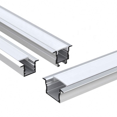 Ultra Heldere verzilveren de In een nis gezette LEIDENE Profielen, Uitgedreven Aluminium LEIDENE Huisvesting