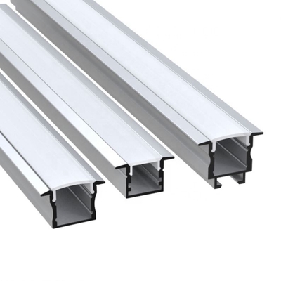 Ultra Heldere verzilveren de In een nis gezette LEIDENE Profielen, Uitgedreven Aluminium LEIDENE Huisvesting