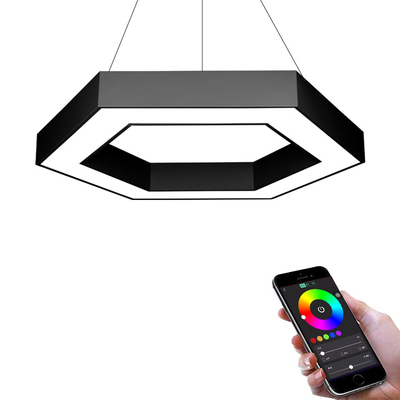 Zwarte Gegalvaniseerde LEIDENE Lineaire Lichten, Aluminium In een nis gezette Magnetische LEIDEN Spoorlicht