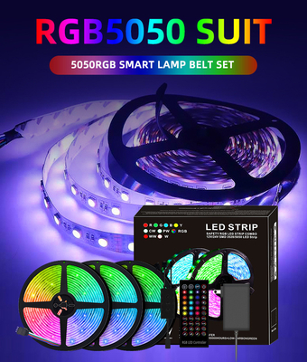 Slimme RGB LEIDENE Strook 5050 maakt waterdicht, Wifi-LEIDENE Kleurrijke Strooklichten