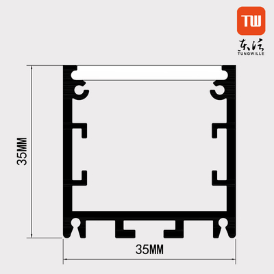 Openlucht Ronde Cirkel LEIDEN Profiel 6063 het Materiaal van de Aluminiumlegering voor Plafond