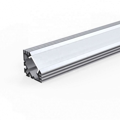 Het geanodiseerde In een nis gezette Hoek van het LEIDENE Materiaal Profiel Zilveren Witte Zwarte Aluminium