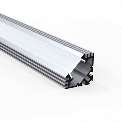 Het geanodiseerde In een nis gezette Hoek van het LEIDENE Materiaal Profiel Zilveren Witte Zwarte Aluminium