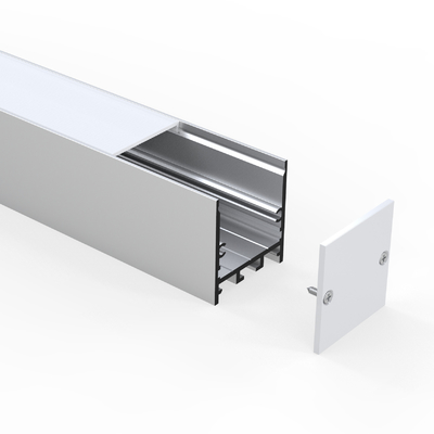 OEM 35mm Aluminiumprofiel voor LEIDEN Licht met het Buigen van Decoiling-de Dienst