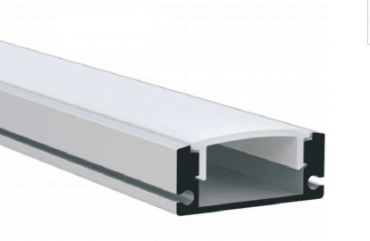 Het Aluminiumprofielen van de bureaugarderobe voor Geleide OEM van Strooklichten ODM