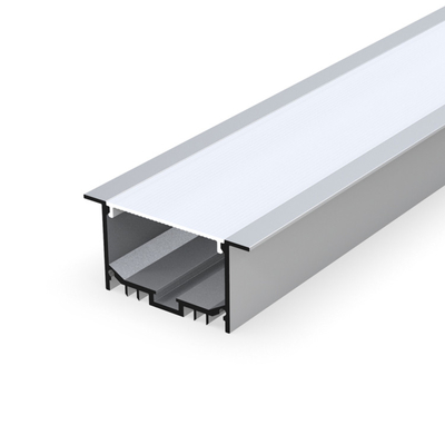 Buigenibele Opgeschort LEIDEN Profiel, OEM LEIDENE van het Aluminiumprofiel Strook Lichte Zilveren Kleur