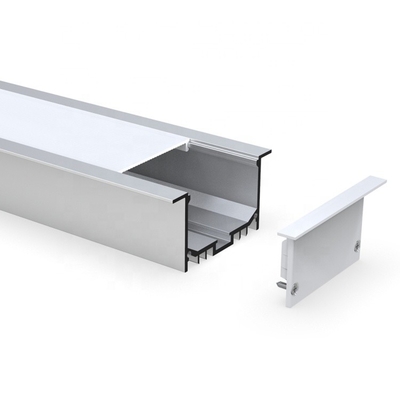 Buigenibele Opgeschort LEIDEN Profiel, OEM LEIDENE van het Aluminiumprofiel Strook Lichte Zilveren Kleur