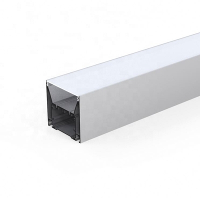 De zilveren witte LEIDENE Strook steekt Aluminiumprofiel 80mm x 76mm voor Garderobe aan
