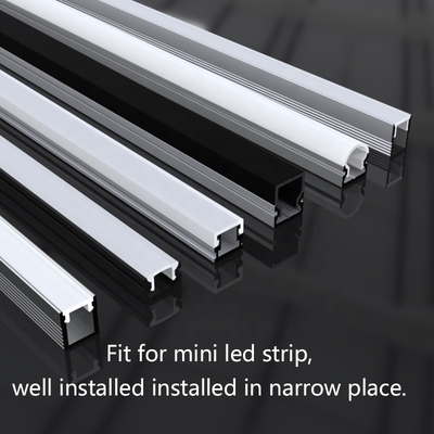 Het Aluminiumprofielen van de bureaugarderobe voor Geleide OEM van Strooklichten ODM