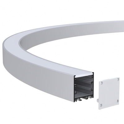 Geanodiseerde Aluminium Cirkel LEIDEN Profiel, 35×35mm LEIDEN Lineair Profiel